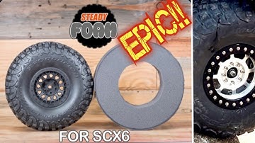 All new STEADY FOAMS for the SCX6!! EPIC!!