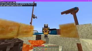 Server-client Desync Glitch (lava example)
