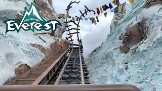 Disney World Expedition Everest Front Row POV at Animal Kingdom