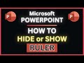 How to Hide or Show the Ruler in Microsoft PowerPoint – Microsoft 365 Tutorial