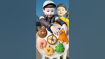 Squid Game AI Edible Slime ASMR #squidgame #squidgame2  #ai #asmr