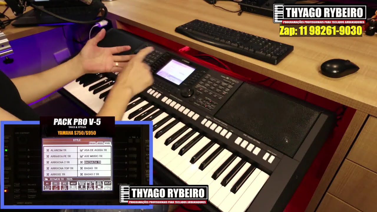 PACK ATUALIZADO YAMAHA S650/S750/S950 