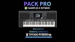 [RITMOS E SAMPLES ] ✅PACK S750/S950 74 YAMAHA By Thyago Rybeiro