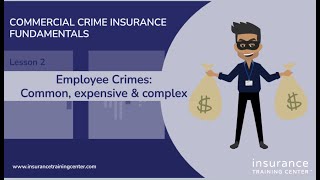 Commercial Crime Insurance: Employee Crimes - common, expensive & complex