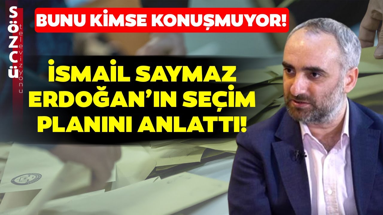 ⁣İsmail Saymaz Erdoğan'ın Kimsenin Konuşmadığı Seçim Planını Anlattı!