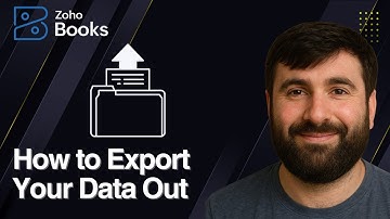 How to Export Your Data Out of Zoho Books | Full 2025 Guide