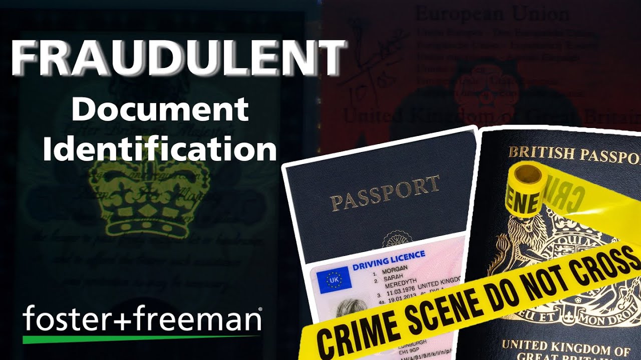 Uncovering the Secrets of Document Fraud: The Foster+Freeman VSC® 8000 ...