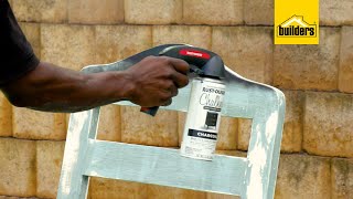 Rust-Oleum Chalked Spray Paint Makes Using Chalked Paint Easy