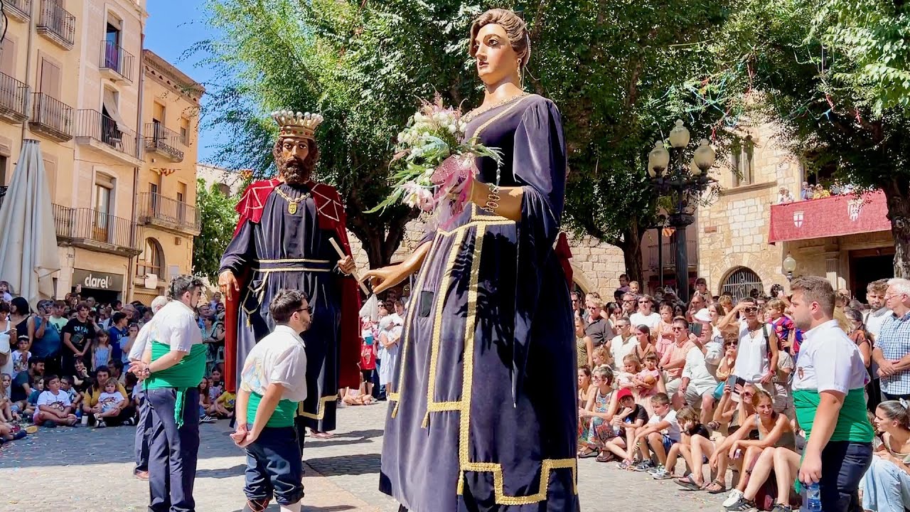 SEGUICI POPULAR Ballada de Gegants i Nanos (Festa Major de Montblanc 2023)