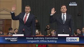 House Judiciary Committee Impeachment Inquiry Evidence Hearing