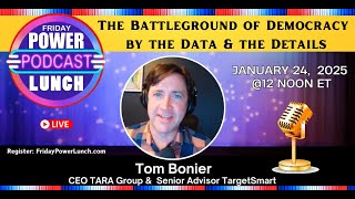 Tom Bonier CEO of TARA Group, breaks down the voter data. Exclusive interview on Friday Power Lunch.