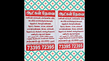 Trippur District Jobs Garments Jobs 