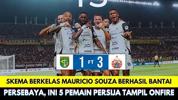 Top Perform Macan Kemayoran❗Persebaya Surabaya vs Persija Jakarta Berakhir 1-3 di Liga 1