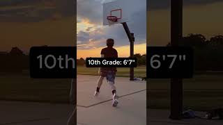 His dunk progress is remarkable📈🏀 #nba #basketball Profile