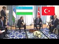 ERDOĞAN ÖZBEKİSTAN&#39;DA  CUMHURBAŞKANI MİRZİYOYEV İLE GÖRÜŞÜYOR ! RUSYA MI TÜRKİYE Mİ SEÇİM ZAMANI