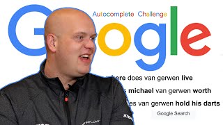 Michael van Gerwen Answers the Web's Most Searched Questions | Autocomplete Challenge