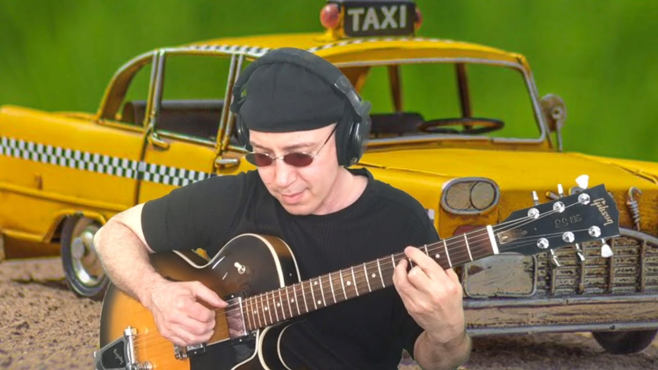 TAXI Theme (Angela by Bob James) Solo Guitar + 