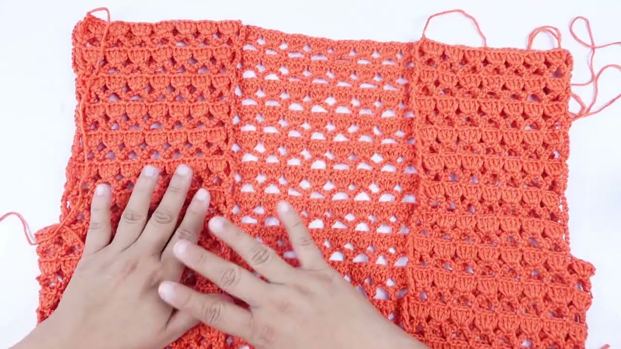 Chaleco Tejido a crochet muy fácil y llamativo! tığ işi yelek | colete de crochê | жилет крючком