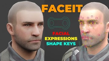 Faceit Tutorial : Fast and Easy Face Rigging | Blender Rigging | Facial Expression | Victor Rigging