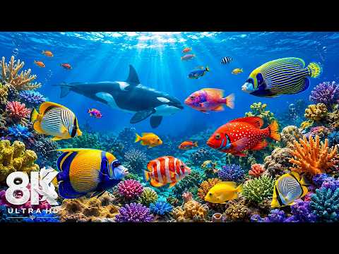 Mesmerizing Sea Animals in 8K ULTRA HD 🐠 Explore the Deep Ocean World