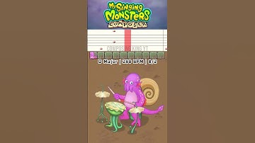 Gold Island Shellbeat Composer Tutorial #msm #fanmade #mysingingmonsters 
