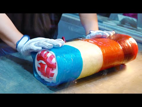 【PAPABUBBLE｜パパブブレ】手作りキャンディーの作り方｜Handmade Candy Making｜Japanese Street Food｜사탕 수제캔디｜手工糖果・糖果製作・飴細工職人