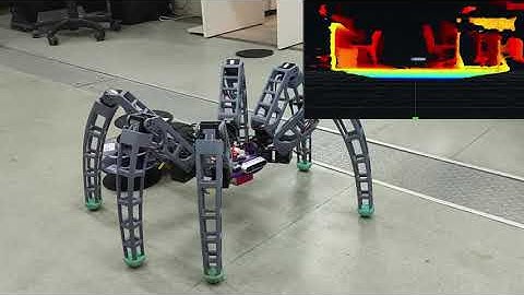 Hexapod Robot from Ben Gurion University Robotics Lab.