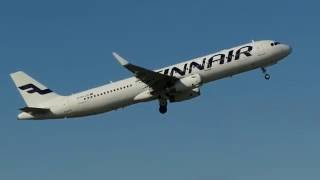 Finnair A321-231 OH-LZL takeoff at Oulu EFOU screenshot 4