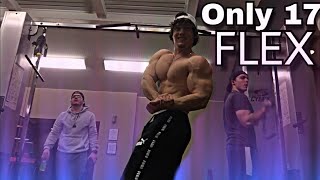 INSANE Physique Teen FLEX w/ Derek Martin