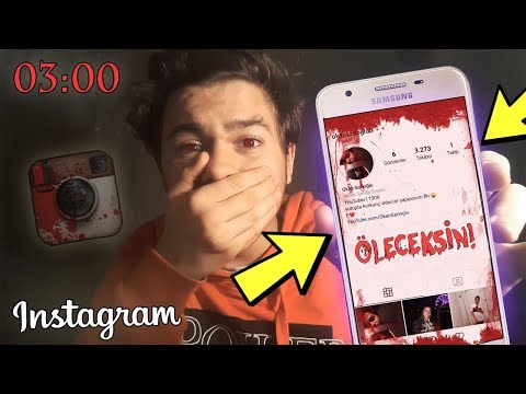 GECE 3'te SAKIN INSTAGRAM UYGULAMASINI KULLANMAYIN! (Şok Olacaksınız)