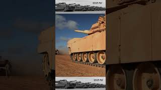 Abram Tank M1A2 Completes Turret Maintenance