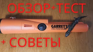 Пинпоинтер GARRETT Pro-pointer AT. Обзор, тест, советы.