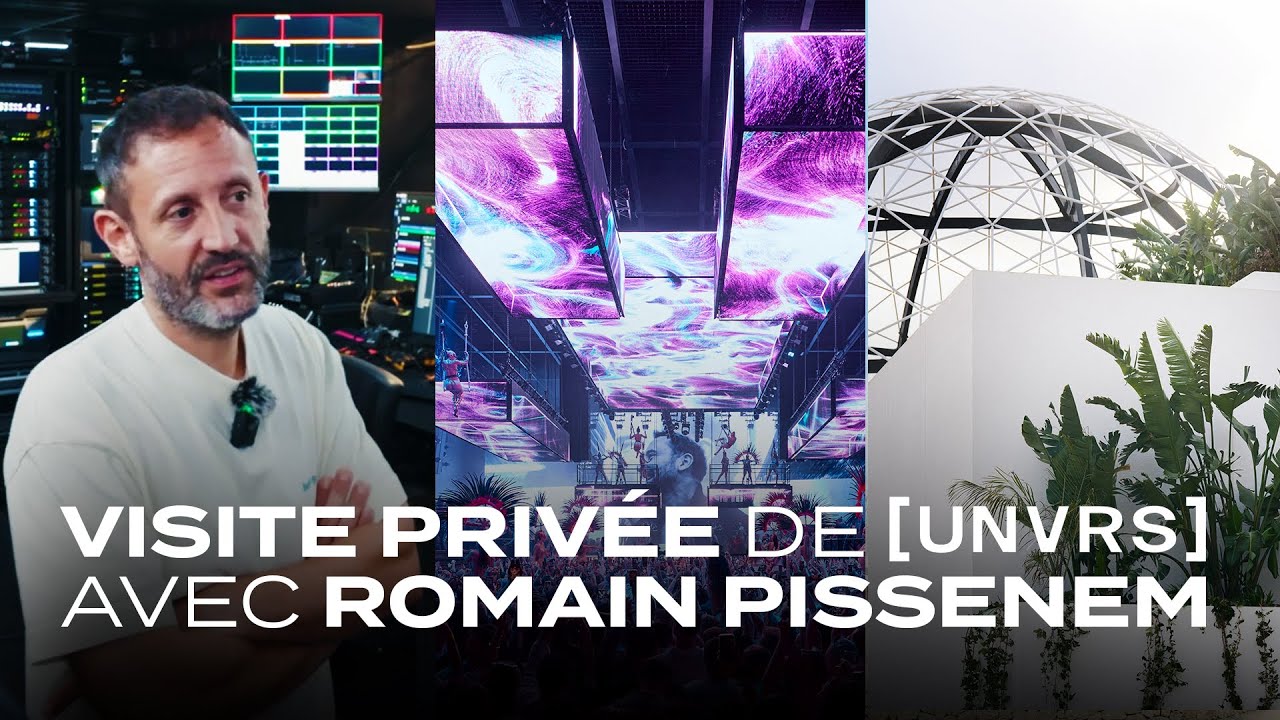 ON VISITE LES COULISSES DE UNVRS IBIZA AVEC ROMAIN PISSENEM !
