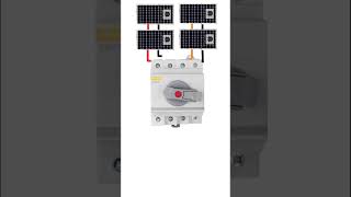How to Connect a DC Isolator to PV Inverter ⚡️ | Solar Wiring Made Easy #SolarInstallation