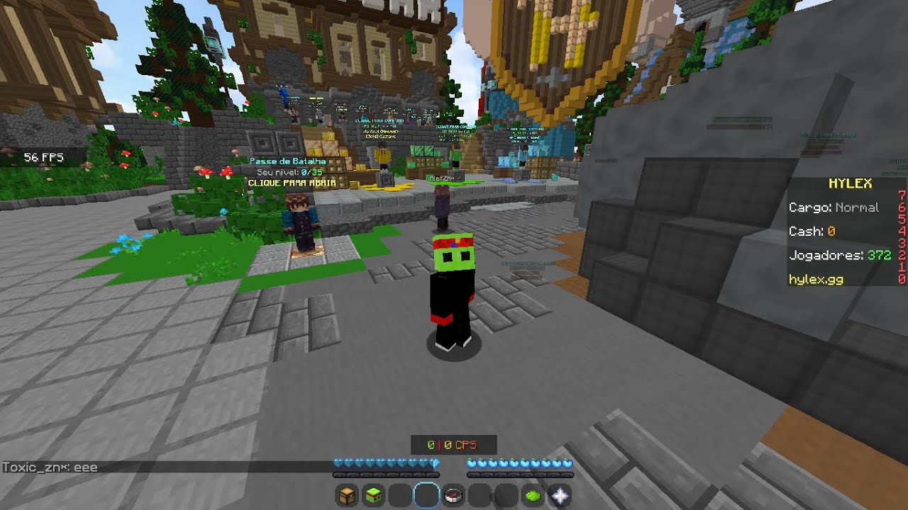 Jugando Minecraft en El server mas tryhard😎🤑 - YouTube