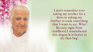 Dadiji sharing her life story - I always had ignorance of desires