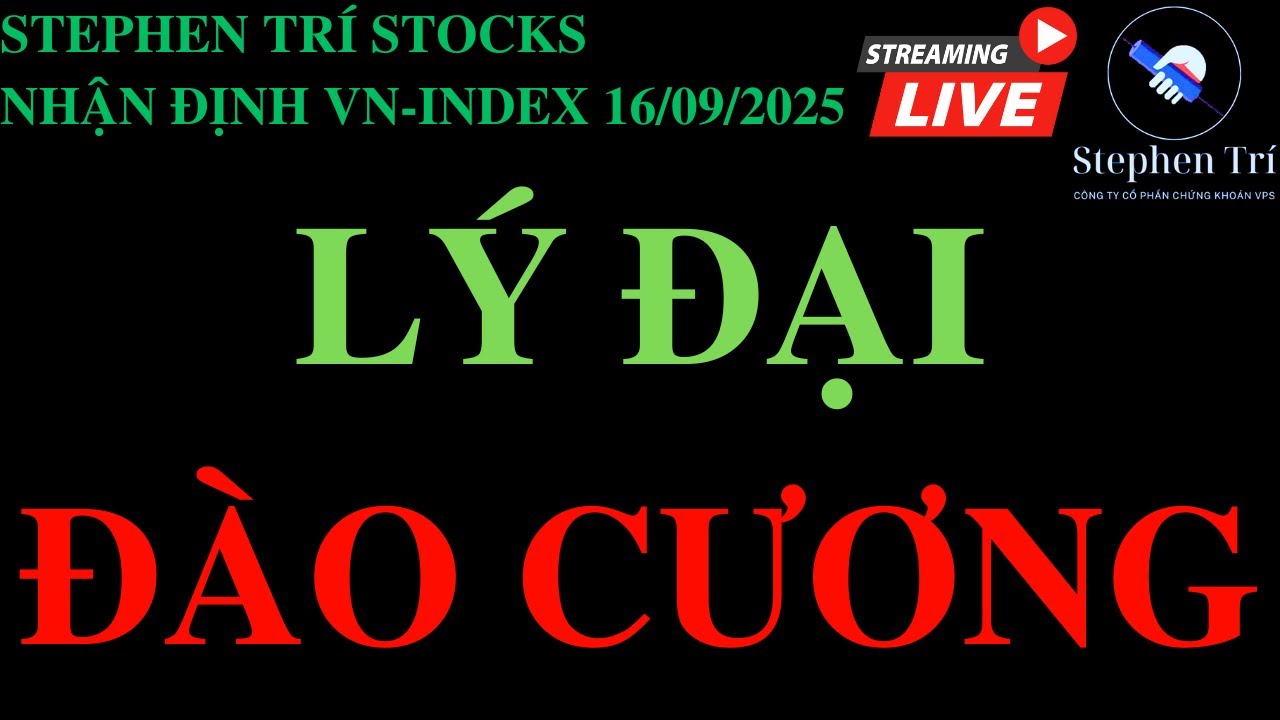 🔴VN-INDEX 16/09/2025: Nắm giữ cổ phiếu điểm mua tốt - Để cho nhà đầu tư mất hàng đẩy giá giúp