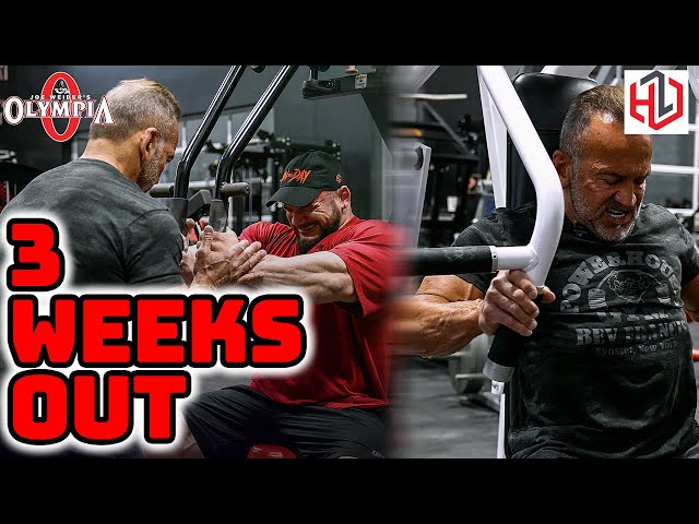 Hunter x Lee Labrada Olympia Push Day - Old School Training | 3