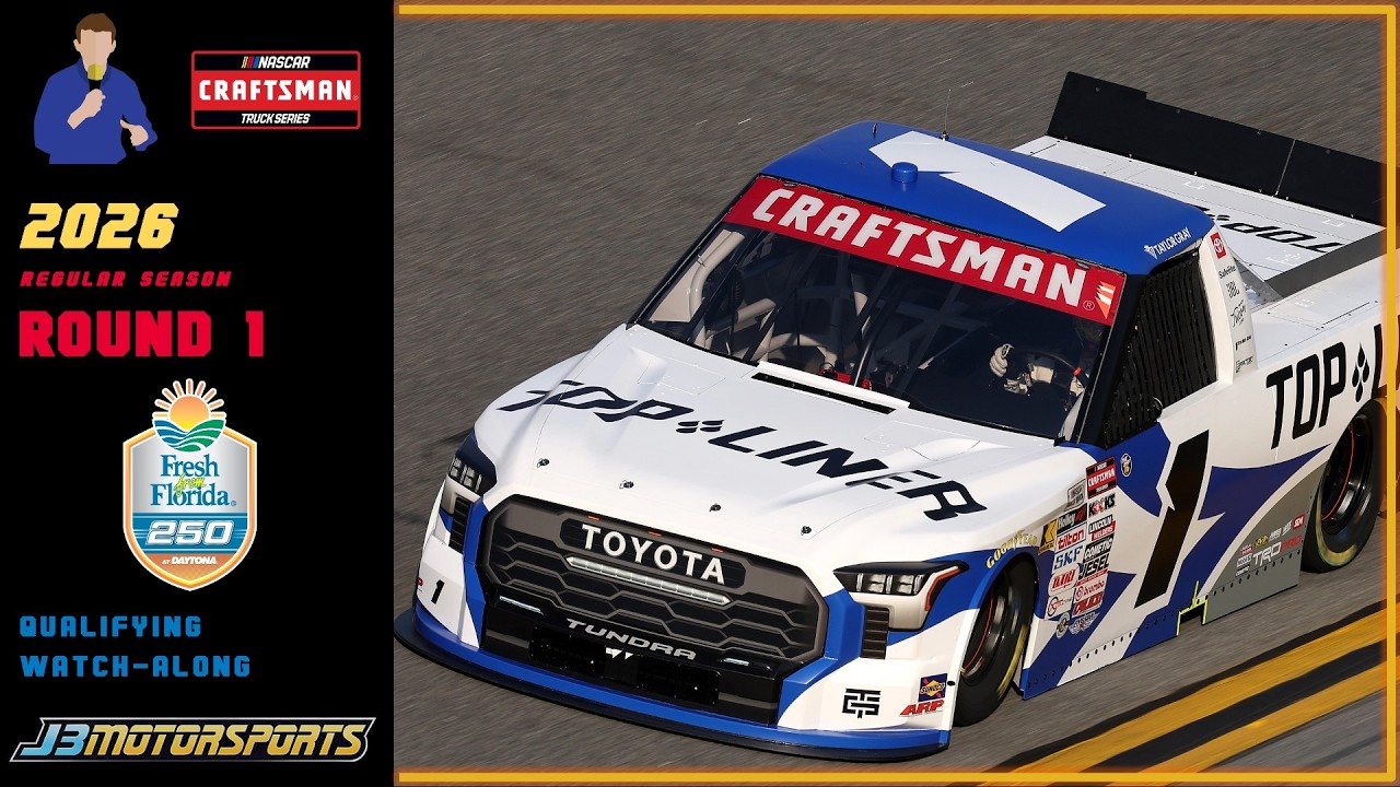 🔴 NASCAR Craftsman Trucks Series | 2026 | Round 1 | 