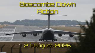 Boscombe Down 27 Aug 26: C‑17 Globemaster Departure + PC‑21, Squirrel, Grob 120 + Middle Wallop H135 screenshot 4