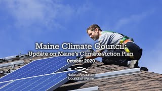 Maine Climate Council: Update on Maine's Climate Action Plan