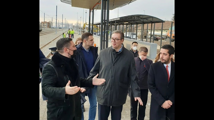 Predsednik brzom prugom do Inđije
