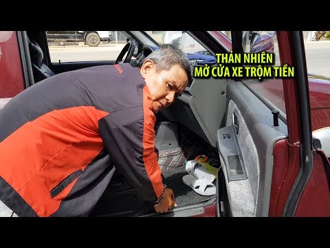 Video Thản nhiên mở cửa ô tô trộm tiền khách giữa Đà Lạt - youtube