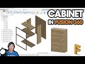 Modeling a Cabinet in Fusion 360 (Fusion 360 Woodworking Tutorial)