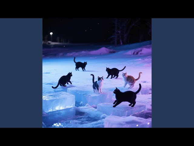 猫と氷