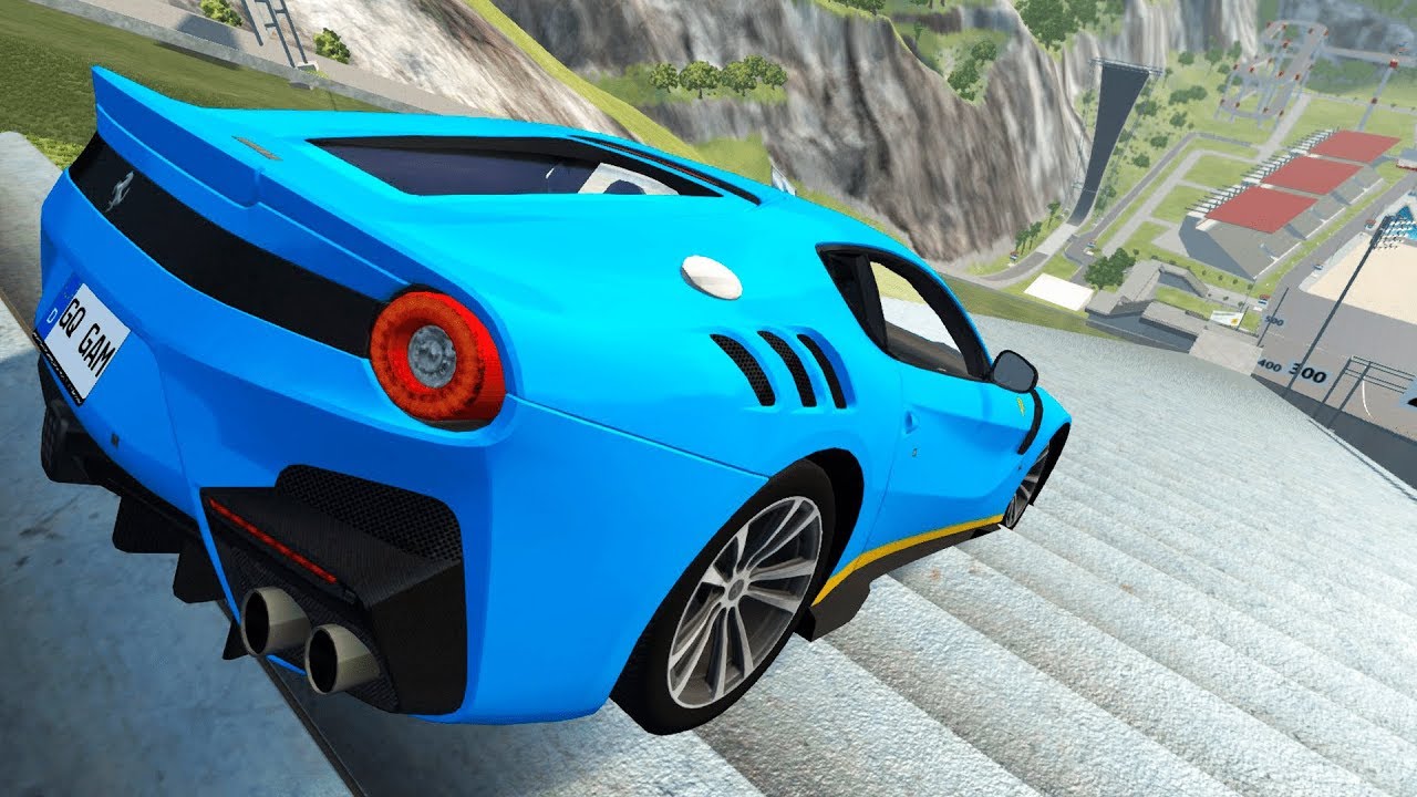 Beamng drive ferrari 458