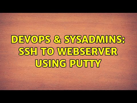 DevOps & SysAdmins: