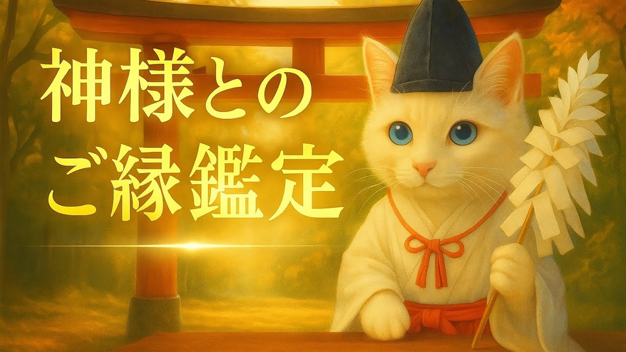 神様とご縁のある方に表示される動画です✴️シンクロニシティを感じるタロット占い