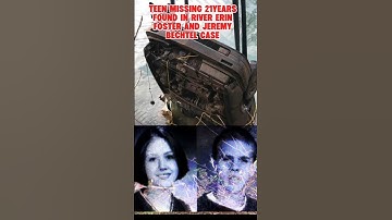 The 21-Years Mystery Solved Underwater | Erin Foster & Jeremy Bechtel Case #unsolvedmysteries