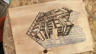 #pyrography #project #2 #bulding